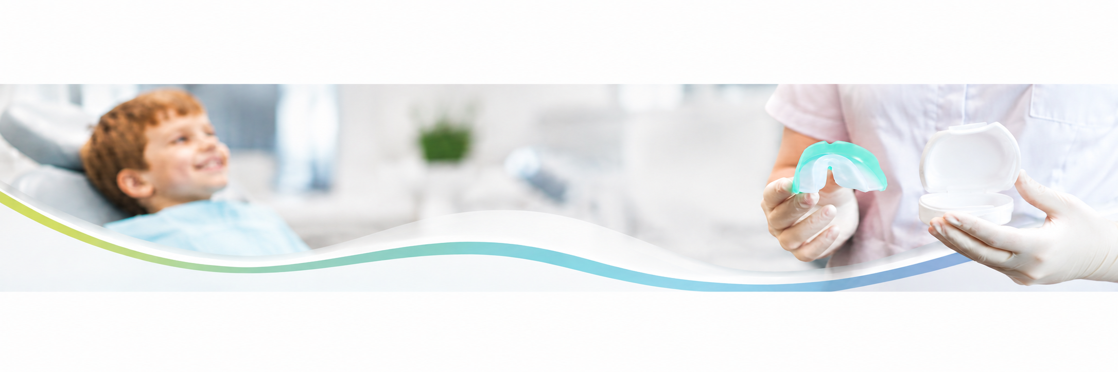 Sourire enfantin et appareil orthodontique
